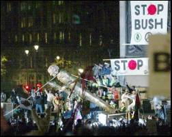 Crean una página web para protestar contra Bush